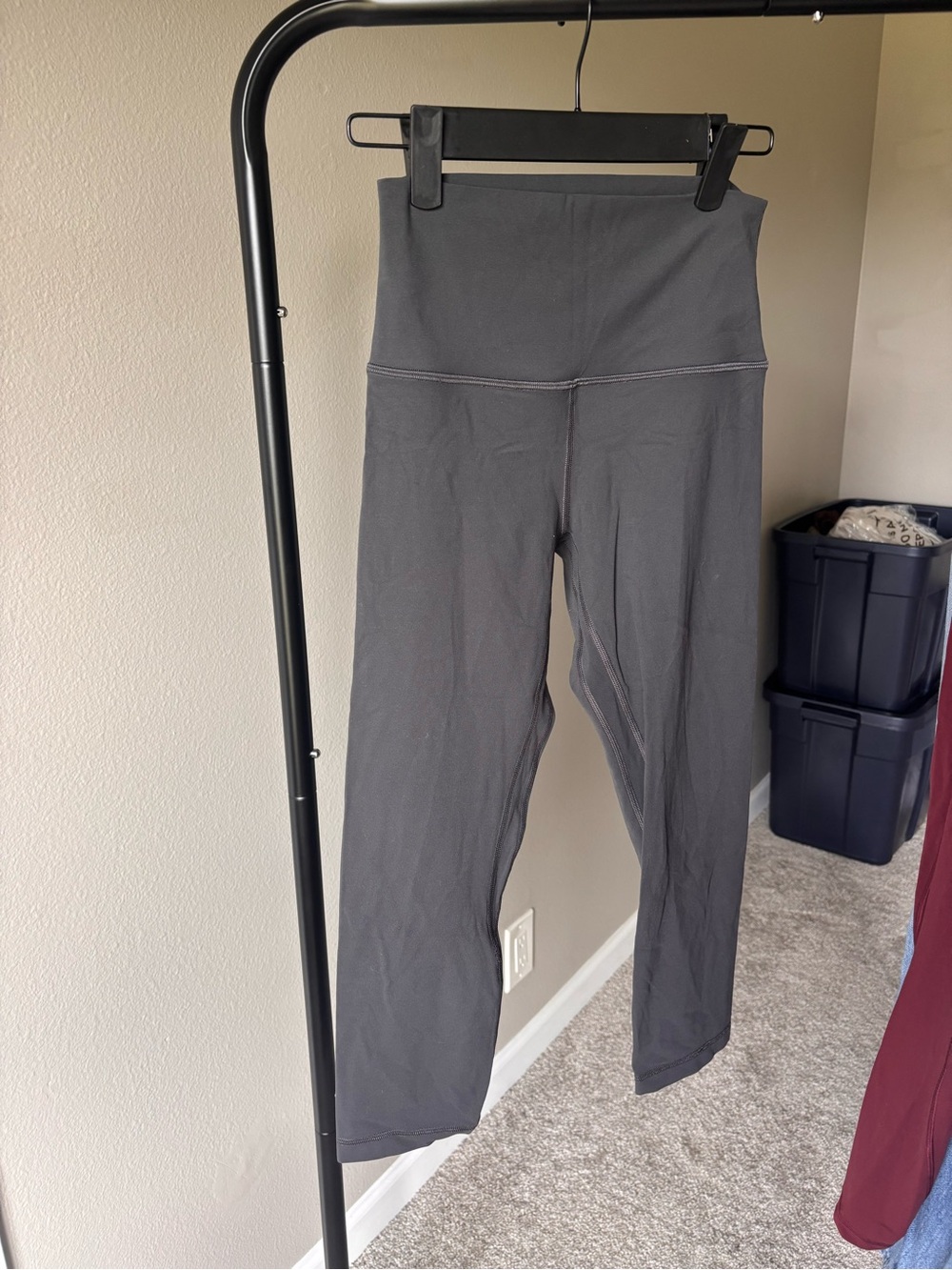 lululemon athletica High-Rise Charcoal Leggings